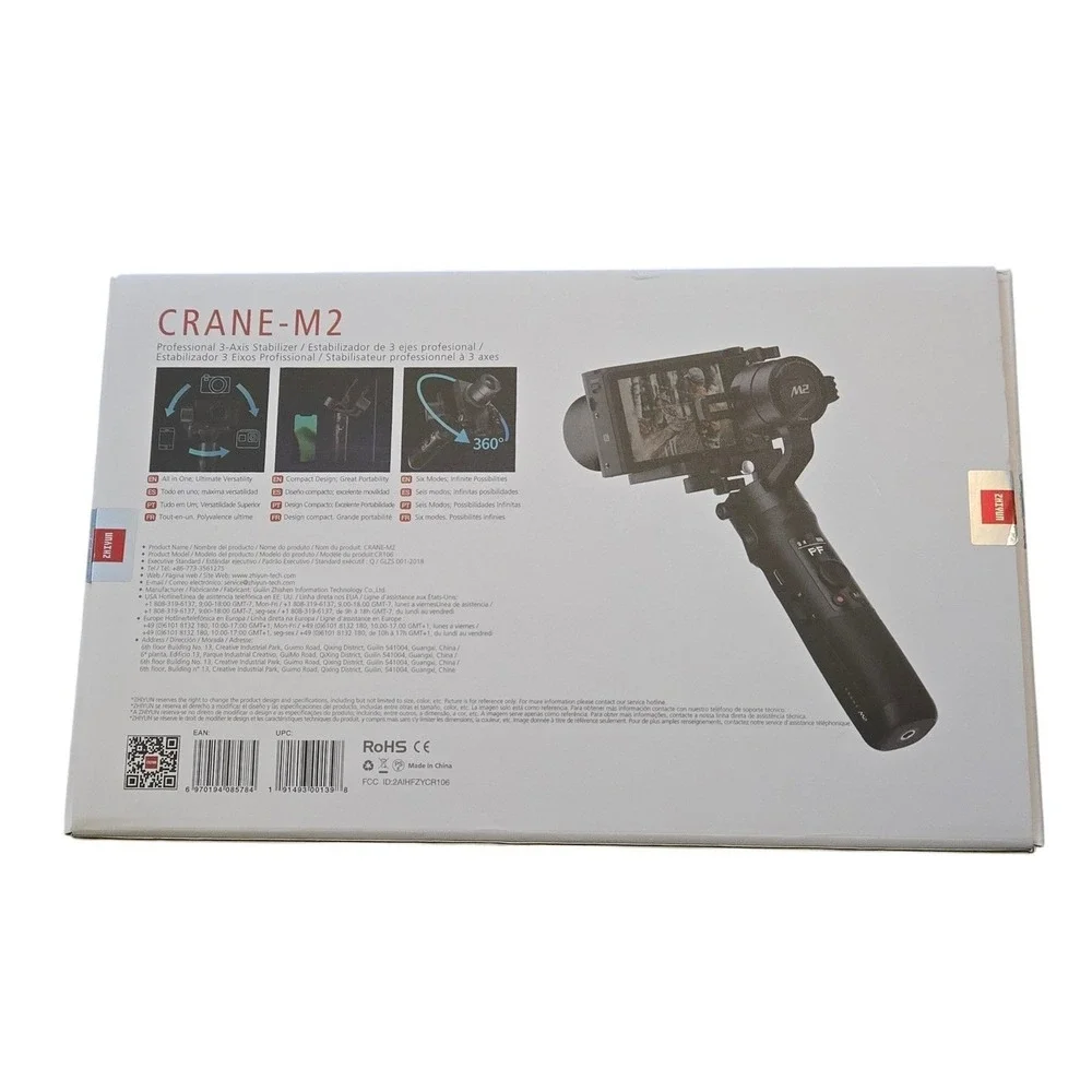 Zhiyun Crane-M2 3-Axis Handheld‎ Gimbal Stabilizer w/ Case & Accessories
